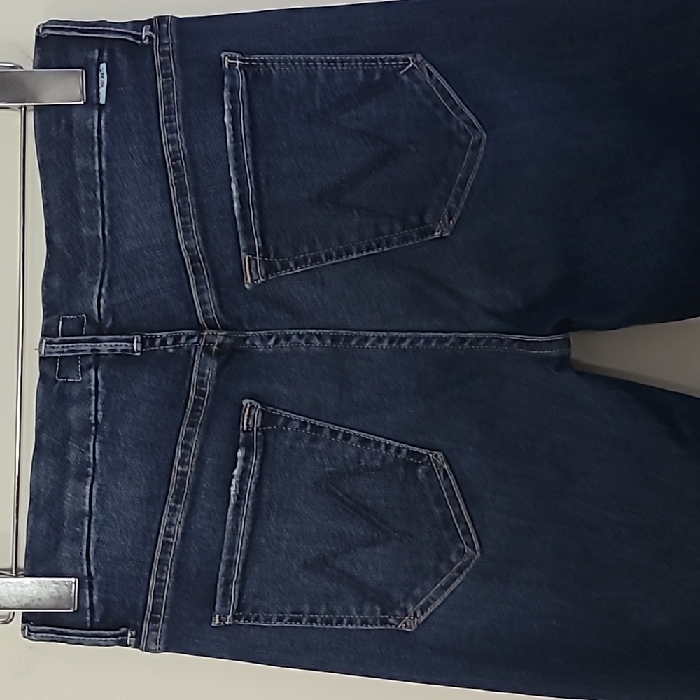 Mother High Waisted Looker Ankle Fray In Close To The Edge Sz 28 View 6